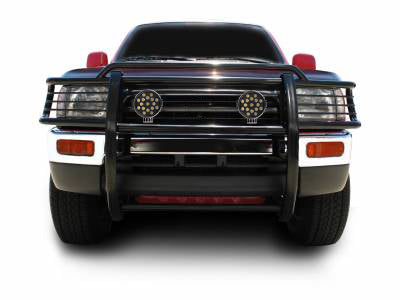 Black Horse Off Road 17T80202MA-PLB Grille Guard Kit for Select Toyota 4Runner, Toyota Tacoma