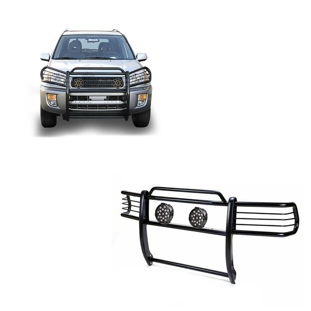Black Horse Off Road 17TH26MA-PLB Grille Guard Kit for Select Toyota RAV4