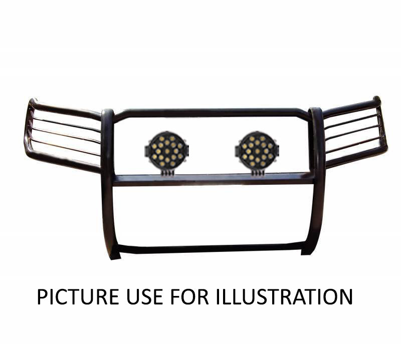 Black Horse Off Road 17TL26MA-PLB Grille Guard Kit for Select Toyota Highlander