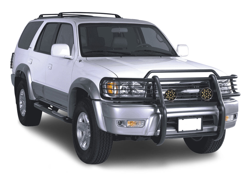 Black Horse Off Road 17TN23MA-PLB Grille Guard Kit for Select Toyota 4Runner
