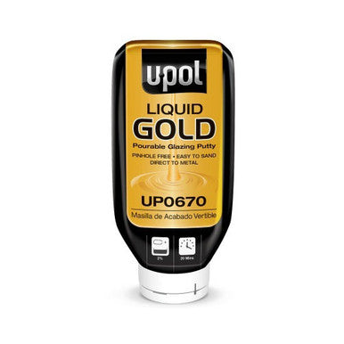 U-POL UP0670 Liquid Gold Glazing Putty - 615mL