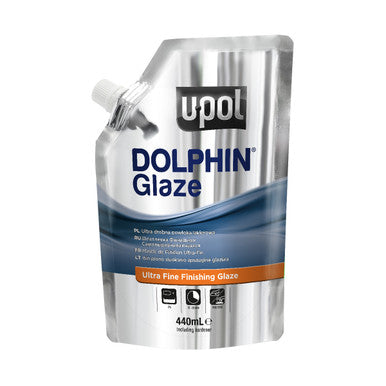 U-POL UP0714 Dolphin™ Ultra-fine Finished Glaze, Turquoise - 440mL