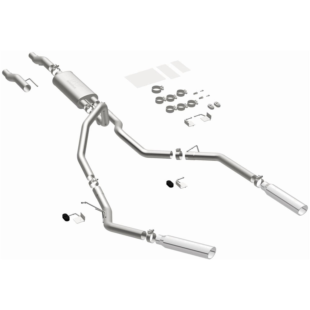 MagnaFlow Exhaust Products 15460 Street Series Polished Cat-Back System for Select Ford F-150