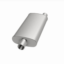 Load image into Gallery viewer, MagnaFlow Exhaust Products 13256 Multi-Chamber Performance Muffler; 2.5in. Offset/Center; 4x18x9 Body