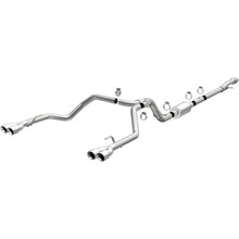 Load image into Gallery viewer, MagnaFlow Exhaust Products 19477 Street Series Polished Cat-Back System for Select Chevrolet Silverado 1500, Chevrolet Silverado LTD, GMC Sierra 1500, GMC Sierra Limited