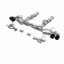 Load image into Gallery viewer, MagnaFlow Exhaust Products 19545 xMOD Series Black Chrome Tips Cat-Back System for Select Chevrolet Corvette