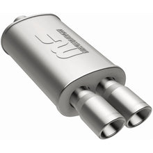 Load image into Gallery viewer, MagnaFlow Exhaust Products 14862 Straight-Through Performance Muffler; 2.25/3in. Center/Dual; 5x14x8 Body