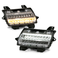 Load image into Gallery viewer, 18-19-Jeep-Wrangler-Jl-Halogen-Chrome-Clear-W-Sequential-Signal