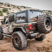 Load image into Gallery viewer, 18-19-Jeep-Wrangler-Jl-Wj2-Rear-Bumper-W-Sensors-(Excl.-Wrangler-Jk)---Textured-Black