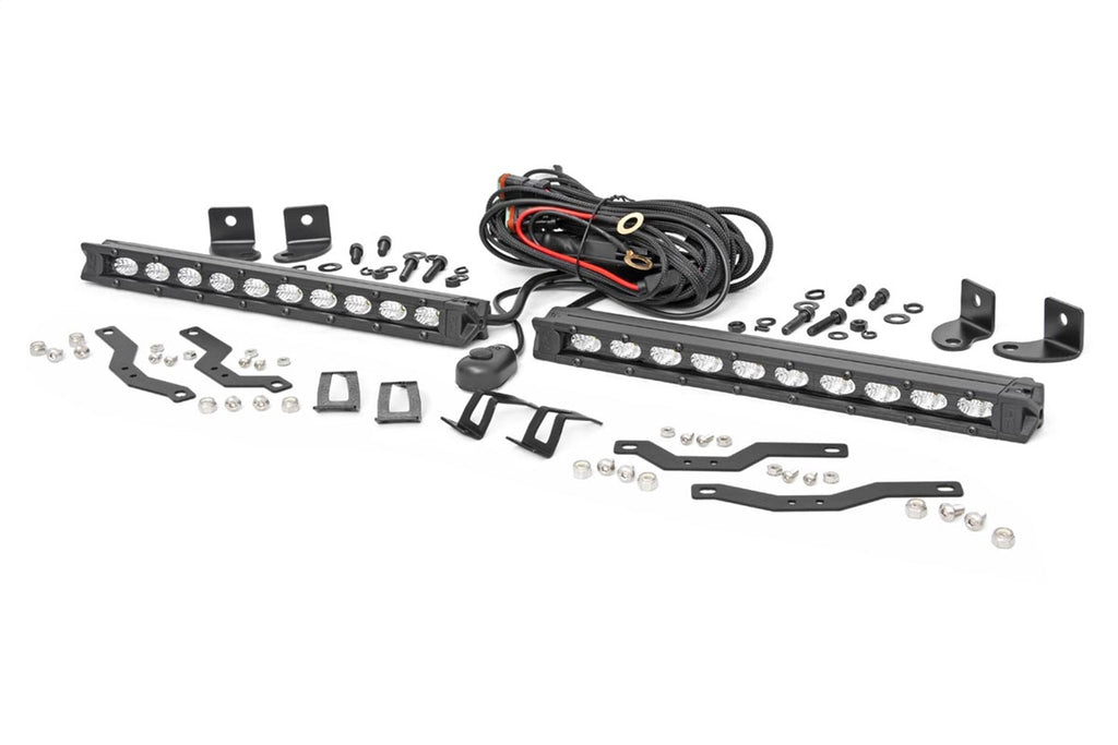 Rough Country 70808 LED Grille Kit for Select Ford F-150