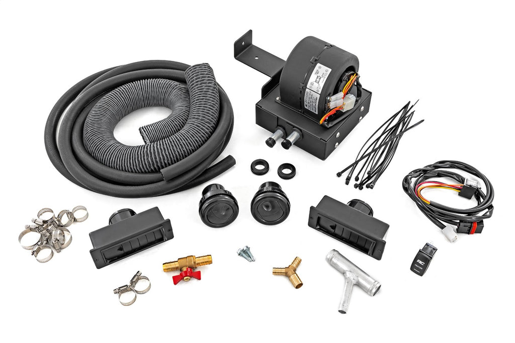 Rough Country RCZ4185A Heater Kit for Select Polaris Ranger 1000, Polaris Ranger EPS, Polaris Ranger Premium, Polaris Ranger Premium + Winter Prep Package, Polaris Ranger Crew 1000, Polaris Ranger Crew XP 1000, Polaris Ranger Crew XP Big Game Edition,