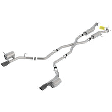 Load image into Gallery viewer, 18-20-Dodge-Durango-Srt-6.2L-V8-2.75In-Atak-Ss-Catback-Exhaust-W-Blk-Chrome-Tips