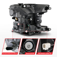 Load image into Gallery viewer, 18-20-Ford-F-150-(WO-Fctry-Led)-Full-Led-Proj-Headlights-WLight-Bar-Swtchbk-Seq.-Black-WInit