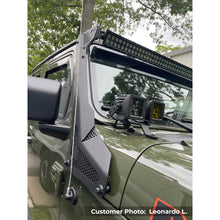 Load image into Gallery viewer, 18-20-Jeep-Wrangler-JlJluGladiator-Jt-Xe-Windshield-Light-Bar-Mount---50In-Single-Row