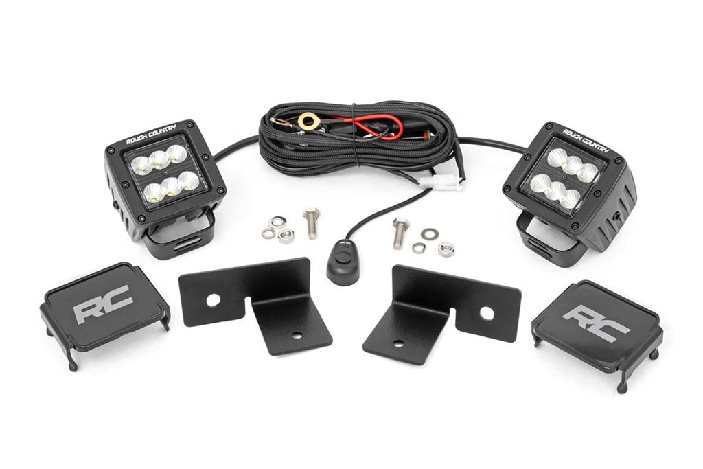 Rough Country 93031 LED Kit for Select Polaris General 1000, Polaris General Deluxe, Polaris General Deluxe Ride Command Edition, Polaris General EPS, Polaris General EPS Deluxe, Polaris General EPS Hunter Edition, Polaris General EPS Limited Edition,
