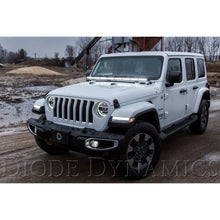 Load image into Gallery viewer, 18-21-Jeep-Jl-WranglerGladiator-Ss50-Hood-Led-Light-Bar-Kit---Amber-Flood