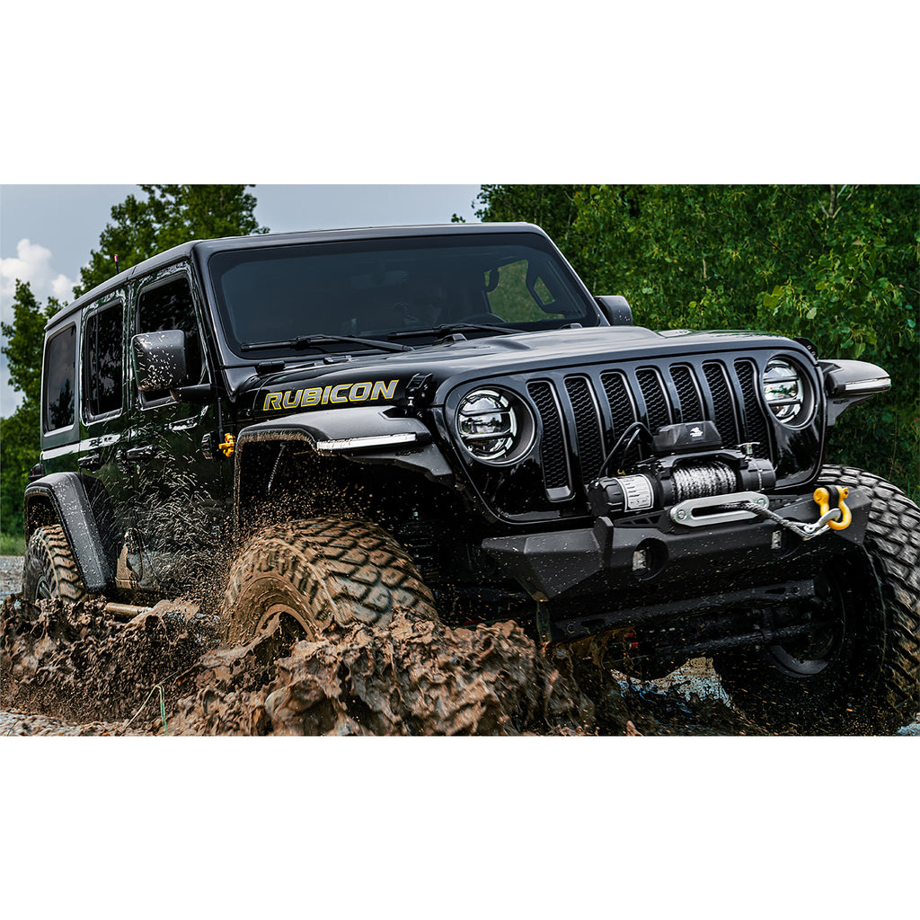 18-21-Jeep-Wrangler-Jl-(2-Door--4-Door)-Flat-Style-Flares-4Pc---Black