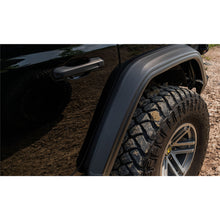 Load image into Gallery viewer, 18-21-Jeep-Wrangler-Jl-(2-Door--4-Door)-Flat-Style-Flares-4Pc---Black
