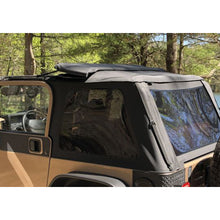 Load image into Gallery viewer, 18-21-Jeep-Wrangler-(Jl)-Unlimited-Frameless-Trailview-Fastback-Soft-Top-Kit---Black-Diamond