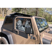 Load image into Gallery viewer, 18-21-Jeep-Wrangler-(Jl)-Unlimited-Frameless-Trailview-Fastback-Soft-Top-Kit---Black-Diamond