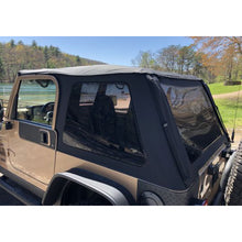 Load image into Gallery viewer, 18-21-Jeep-Wrangler-(Jl)-Unlimited-Frameless-Trailview-Fastback-Soft-Top-Kit---Black-Diamond