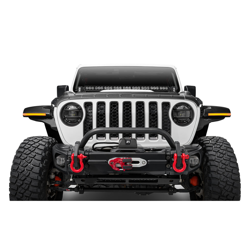 18-22-Jeep-Wrangler-24Dr--20-22-Jeep-Gladiator-Trail-Armor-Hood-Armor-(3Pc)---Tex.-Blk