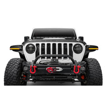Load image into Gallery viewer, 18-22-Jeep-Wrangler-24Dr--20-22-Jeep-Gladiator-Trail-Armor-Hood-Armor-(3Pc)---Tex.-Blk