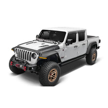 Load image into Gallery viewer, 18-22-Jeep-Wrangler-24Dr--20-22-Jeep-Gladiator-Trail-Armor-Hood-Armor-(3Pc)---Tex.-Blk
