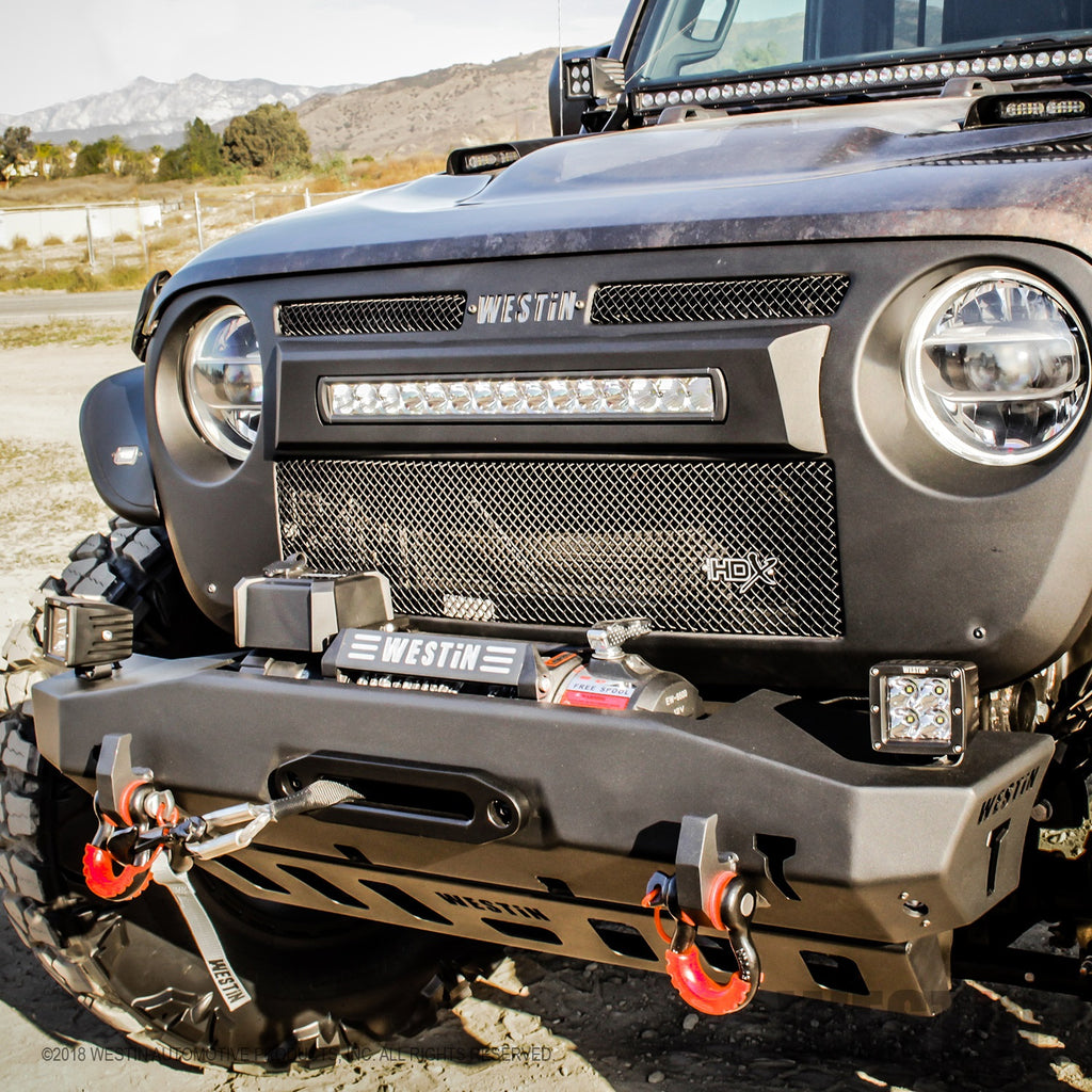 18-22-Jeep-Wrangler-Jl--20-22-Gladiator-Wj2-Stubby-Front-Bumper---Tex.-Blk