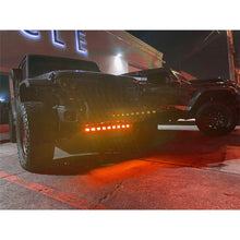 Load image into Gallery viewer, 18-22-Jeep-Wrangler-Jl-20-22-Gladiator-Jt-Skid-Plate-W-Integr-Led-Emitters---Amber