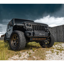 Load image into Gallery viewer, 18-22-Jeep-Wrangler-Jl-20-22-Gladiator-Jt-Skid-Plate-W-Integr-Led-Emitters---Amber