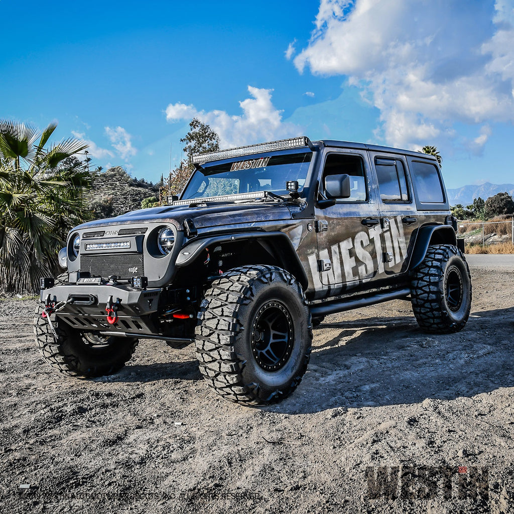 18-22-Jeep-Wrangler-Jlu-4Dr.-E-Series-3-Nerf-Step-Bars---Tex.-Blk