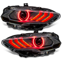 Load image into Gallery viewer, 18-23-Ford-Mustang-Dynamic-Colorshift-Led-Headlights---Black-Series