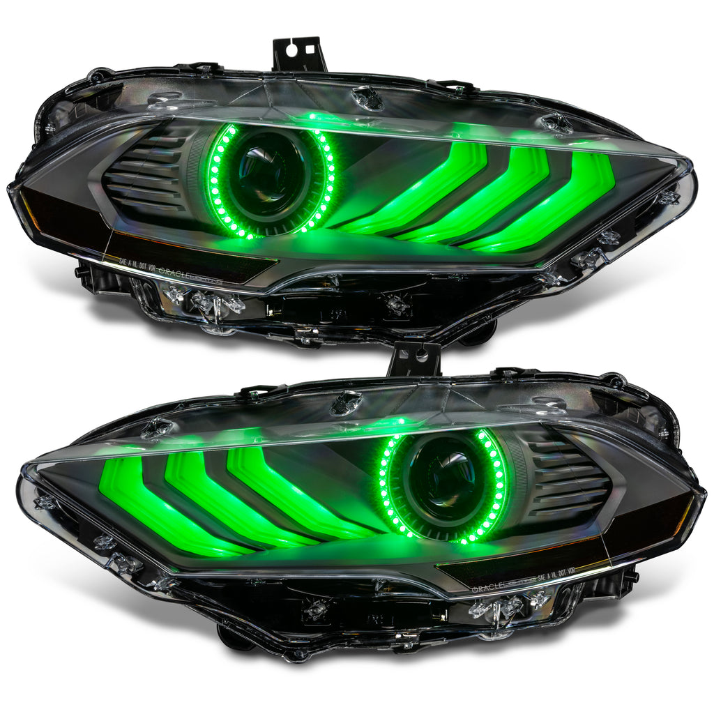 18-23-Ford-Mustang-Dynamic-Colorshift-Led-Headlights---Black-Series