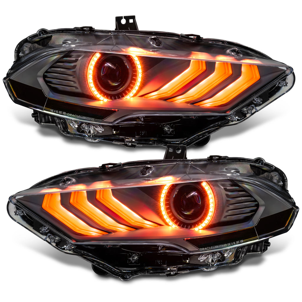 18-23-Ford-Mustang-Dynamic-Colorshift-Led-Headlights---Black-Series