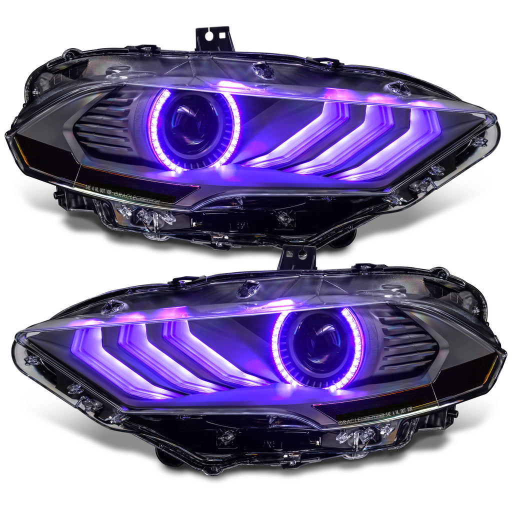 18-23-Ford-Mustang-Dynamic-Colorshift-Led-Headlights---Black-Series