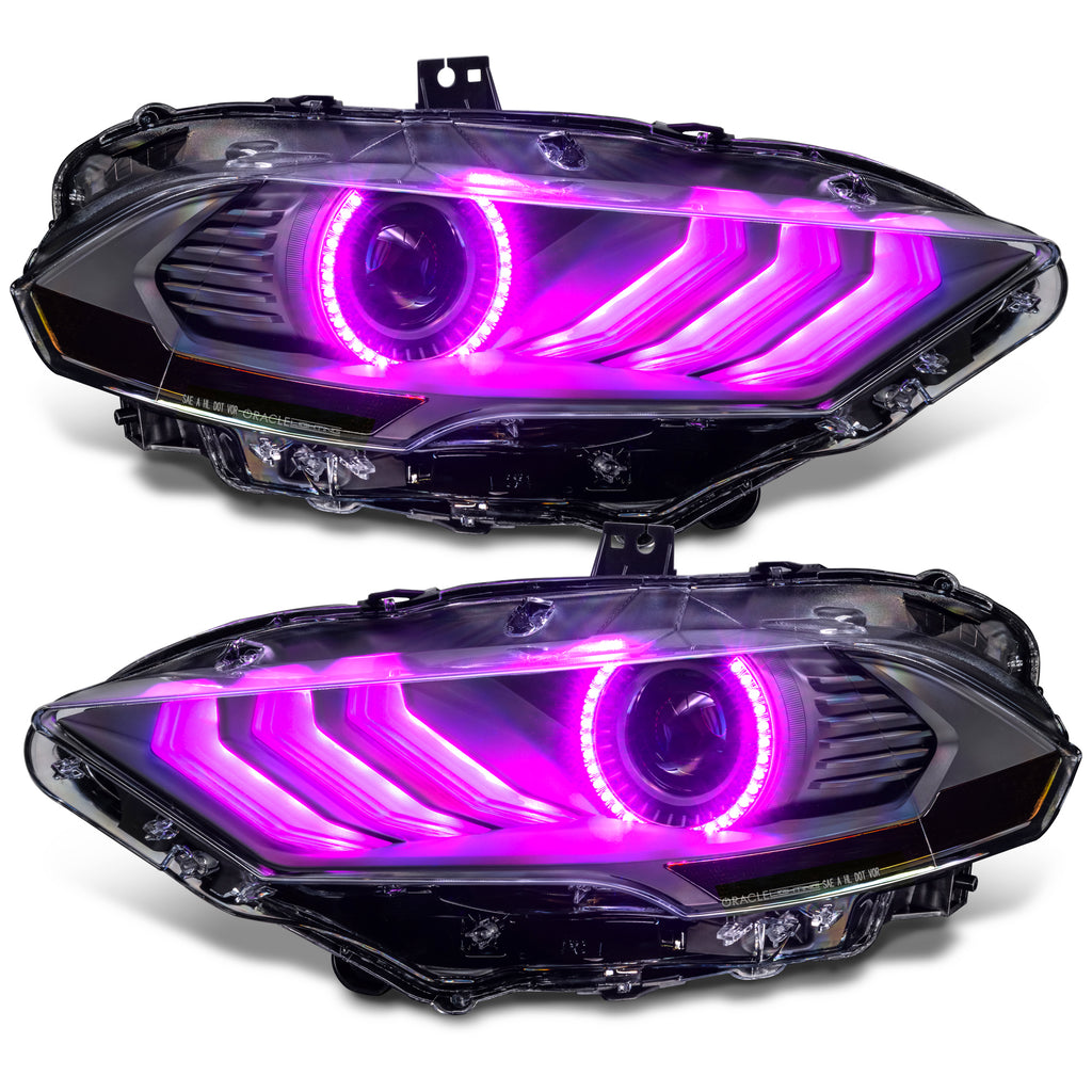 18-23-Ford-Mustang-Dynamic-Colorshift-Led-Headlights---Black-Series