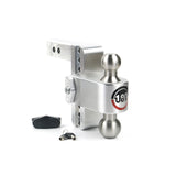 Weigh Safe LTB6-2 Adjustable Trailer Hitch w/ SSTow Balls 6