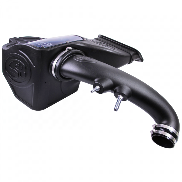 ~(18-Lbs.-26X17x15)~-Cold-Air-Intake-For-15-17-Ford-F150-V8-5.0L-Oiled-Cotton-Cleanable-Red-S-B