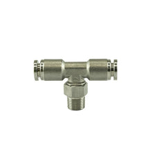 Load image into Gallery viewer, 18-Npt-To-Tee-14-Pushloc-Stainless-Steel