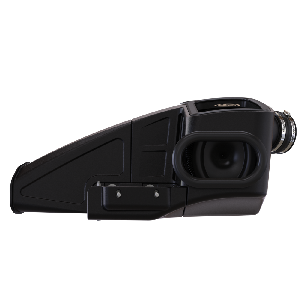 ~(18.6-Lbs.-24X15x14)~-Cold-Air-Intake-For-98-03-Ford-F250-F350-F450-F550-V8-7.3L-Powerstroke-Dry-Extendable-White-S-B