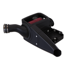 Load image into Gallery viewer, ~(18.8-Lbs.-24X15x14)~-Cold-Air-Intake-For-98-03-Ford-F250-F350-F450-F550-V8-7.3L-Powerstroke-Cotton-Cleanable-Red-S-B