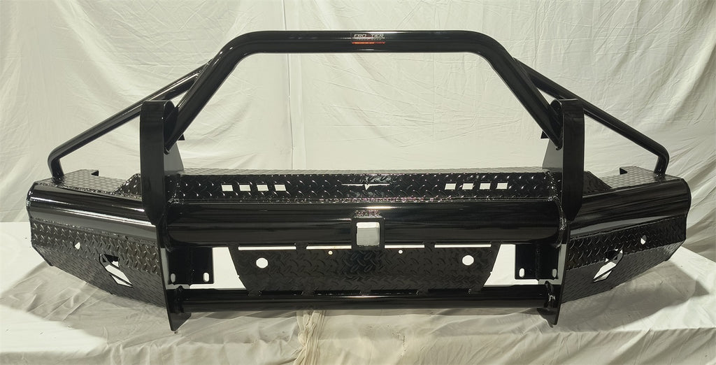 Frontier Truck Gear 180-22-4005 Commercial Front Bumper Replacement for Select Chevrolet Silverado HD, Chevrolet Silverado HD