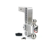 Weigh Safe LTB10-2.5 Adjustable Trailer Hitch w/ SS Tow Balls 10