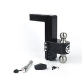 Weigh Safe LTB10-2-KA-CER-BLA Cerakoted 180 Hitch w/ SS Tow Balls 10