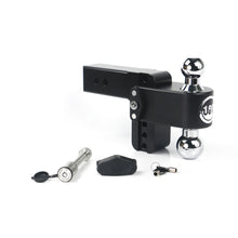 Load image into Gallery viewer, 180-Hitch-4In-Drop-Hitch--2.5In-Shank-(10K18.5K-Gtwr)-WWs05---Black-Cerakote