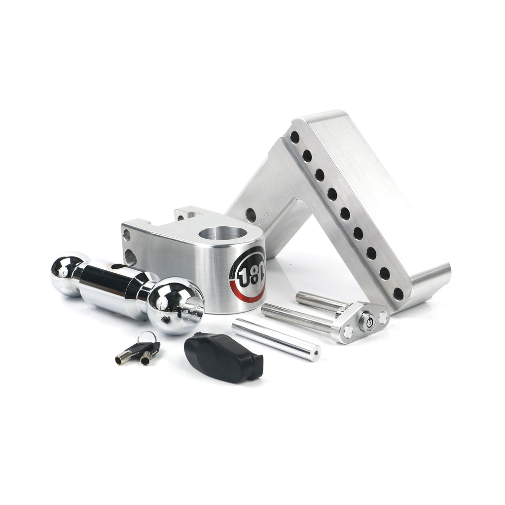 180-Hitch-6In-Drop-Hitch--2.5In-Shank-(10K18.5K-Gtwr)---Aluminum
