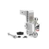 Weigh Safe LTB8-2.5-KA Adjustable Trailer Hitch w/ SS Tow Balls 8