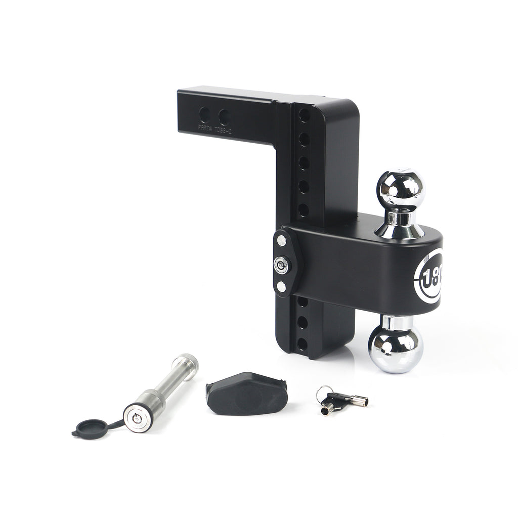 180-Hitch-8In-Drop-Hitch--2In-Shank-(10K12.5K-Gtwr)-WWs05---Black-Cerakote