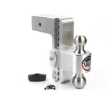 Weigh Safe LTB8-3 Adjustable Trailer Hitch w/ SS Tow Balls 8